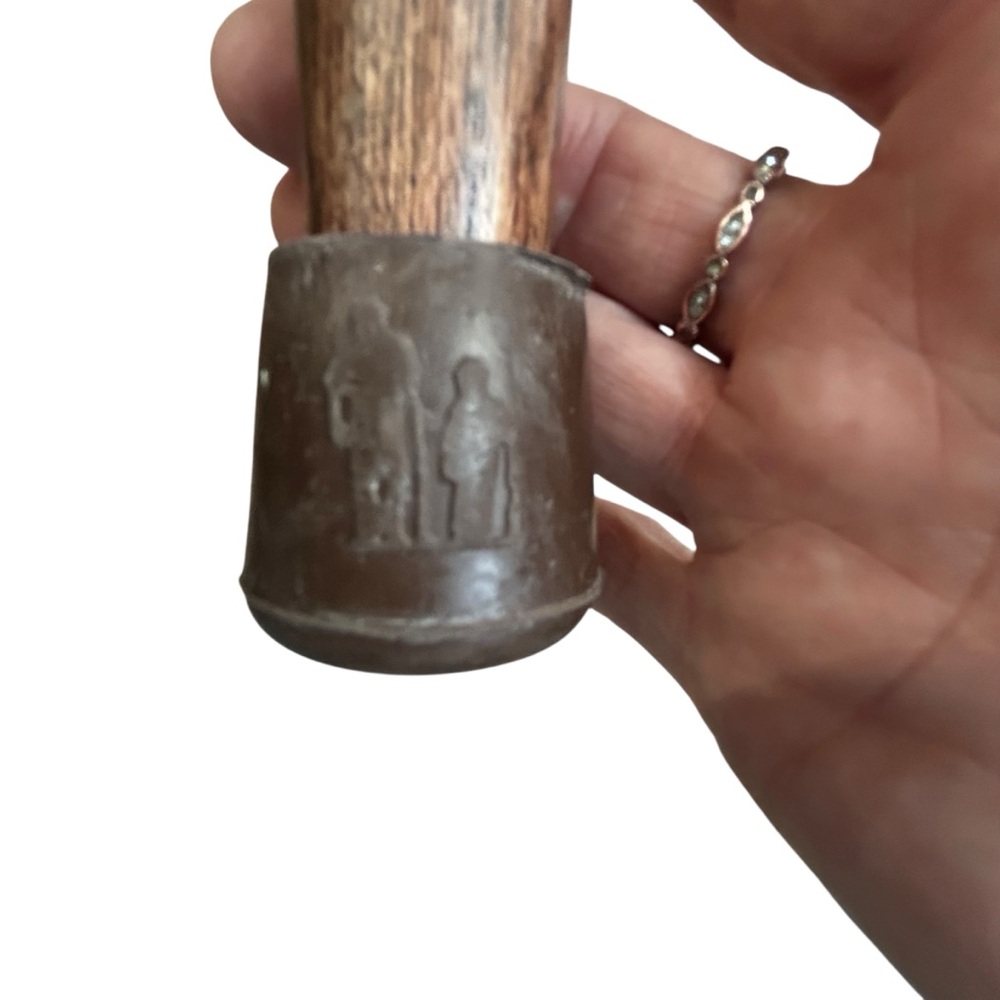 Brazos Solid Wood Walking Cane Twisted Handle 37”… - image 7